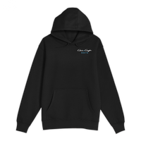 Unisex Small Black Pullover Hooded Sweatshirt