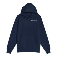 Unisex Small Navy Pullover Hooded Sweatshirt