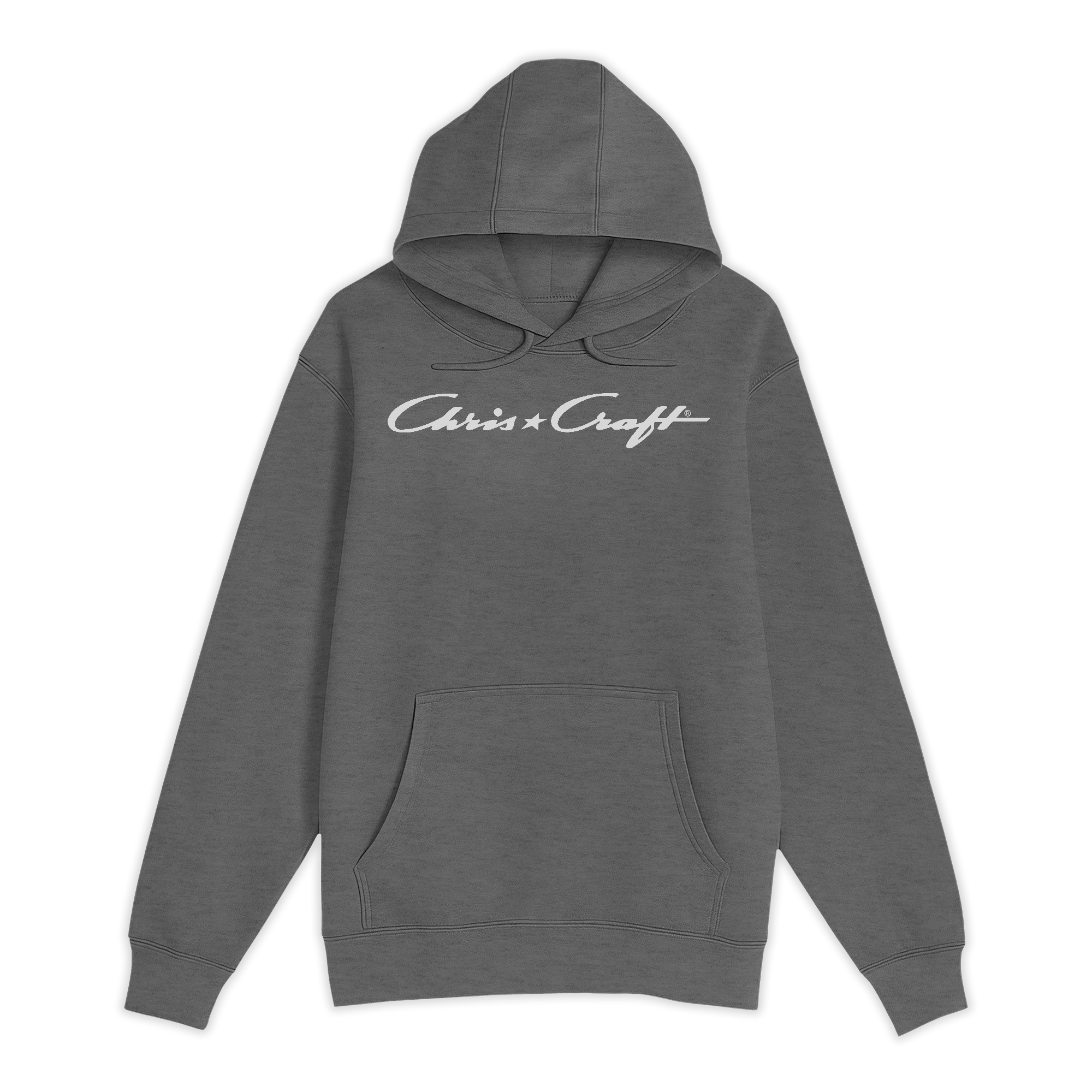 Unisex Small Charcoal Heather Pullover Hooded Sweatshirt