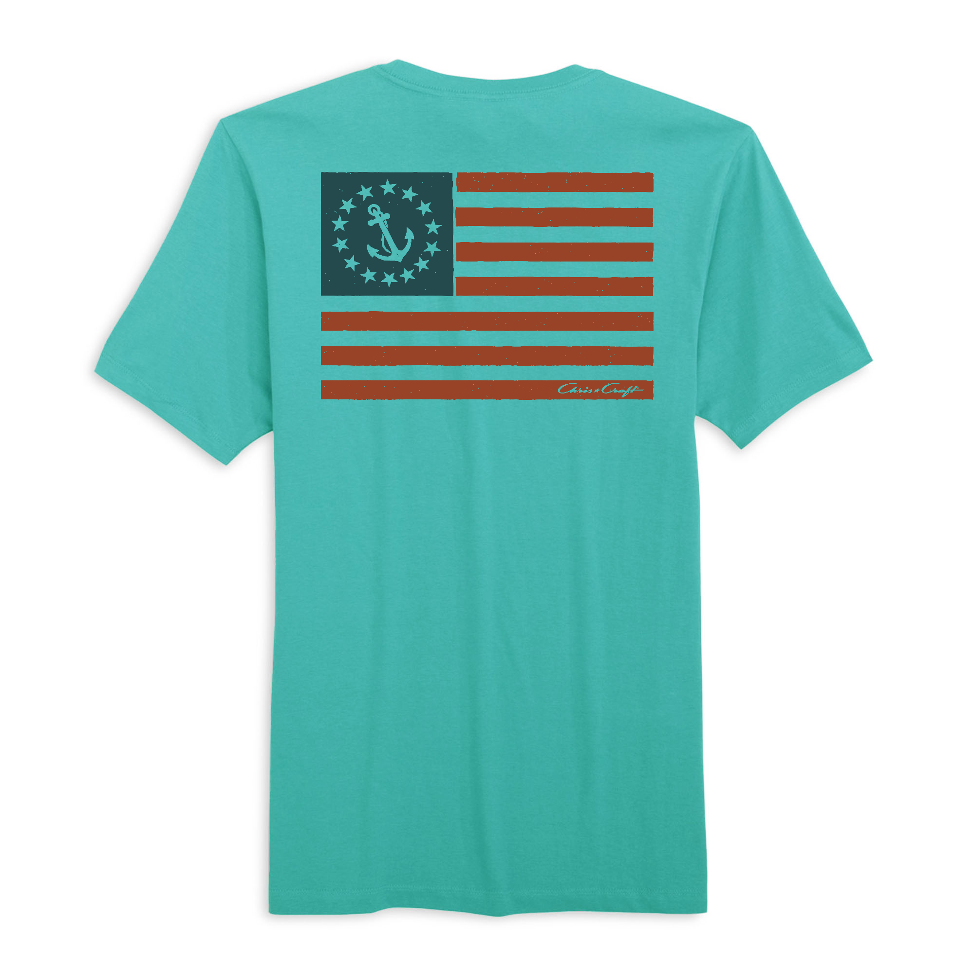 Mens Medium Green Style_T-Shirt