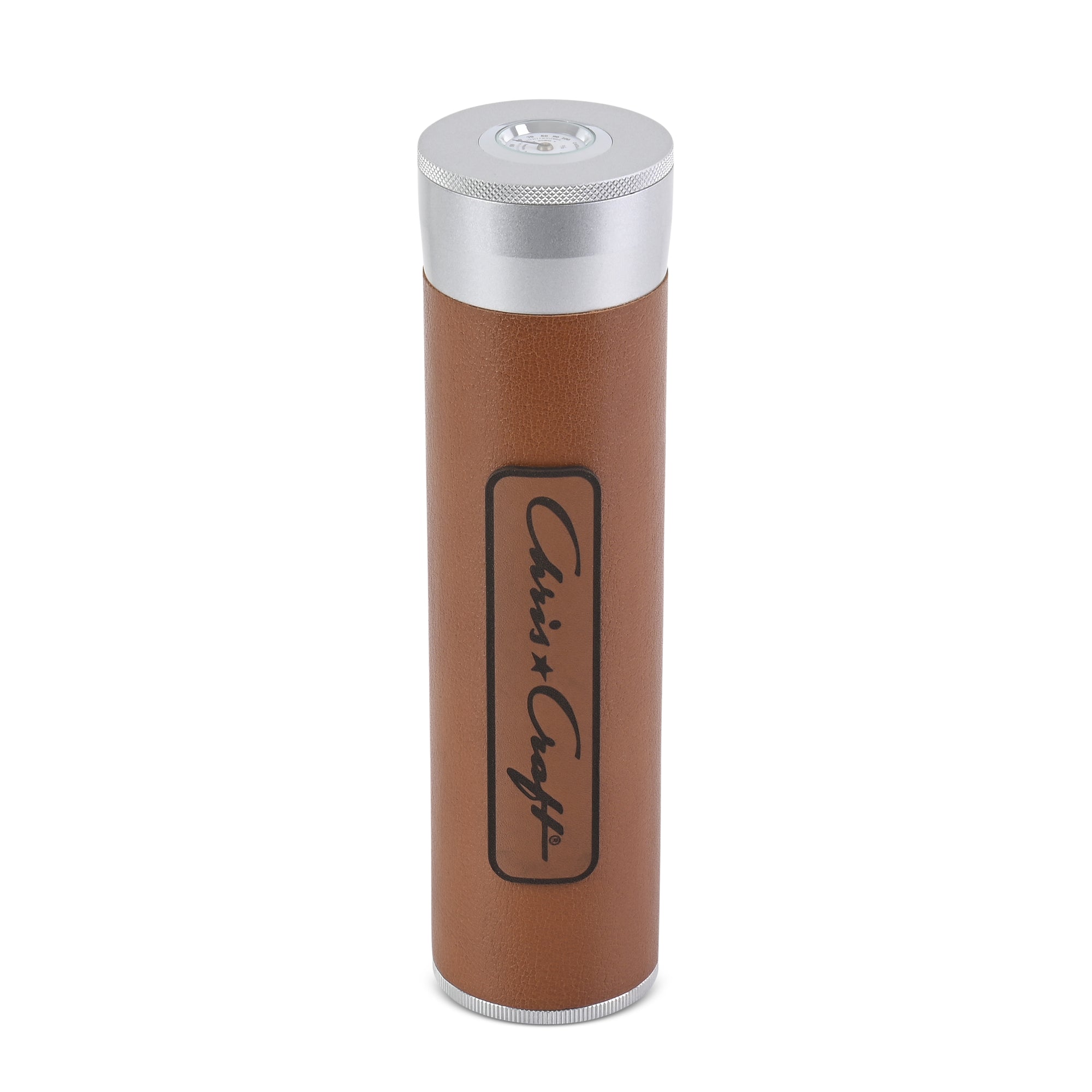 Chris-Craft Leather Humidor Tube
