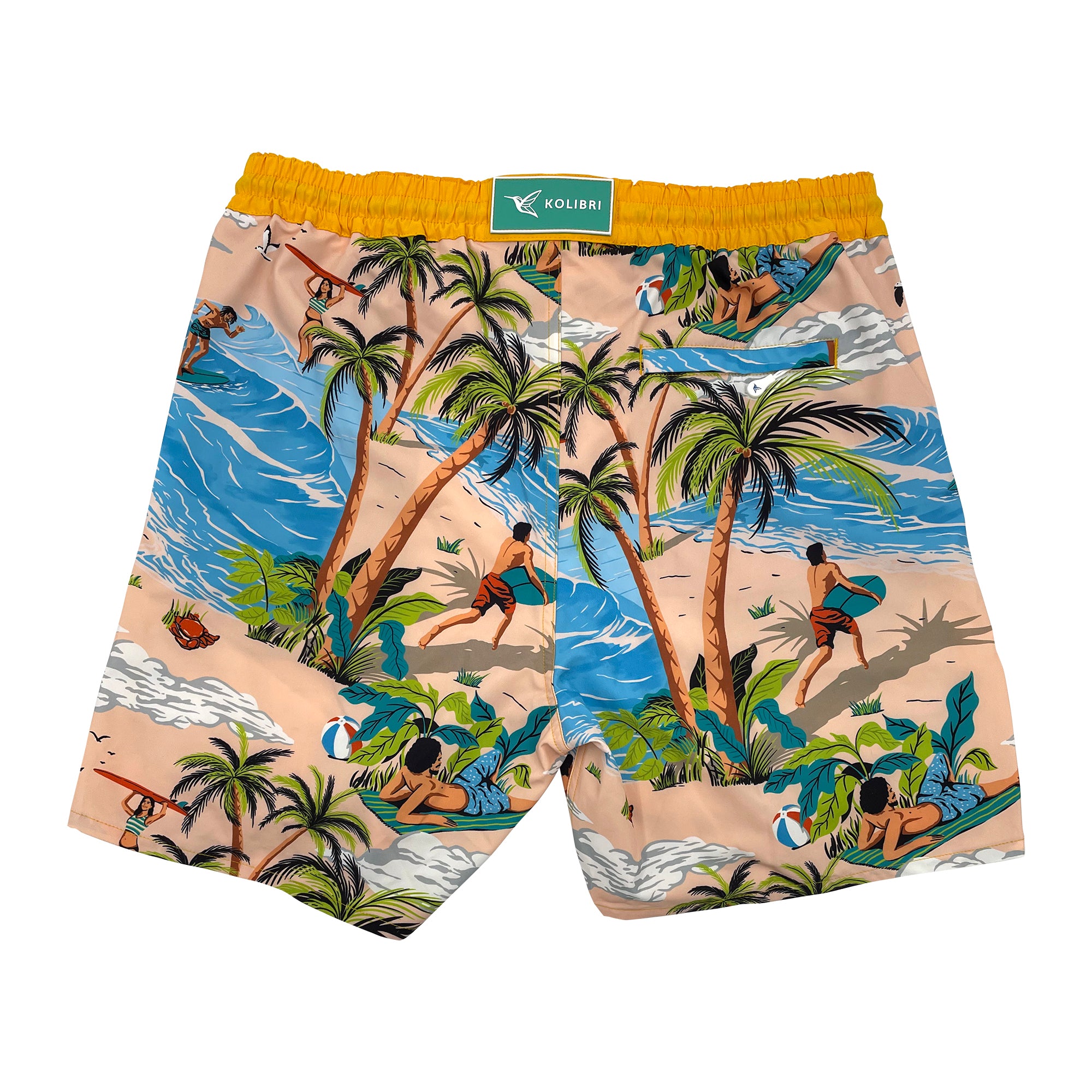 Chris-Craft x Live Kolibri Swim Trunks