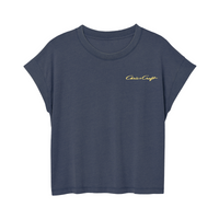 Womens Small Navy Style_T-Shirt