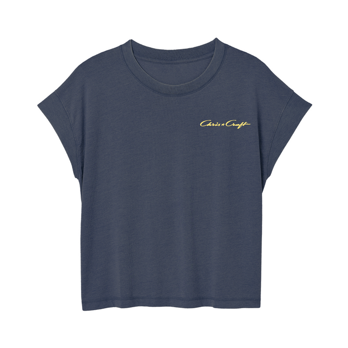 Womens Small Navy Style_T-Shirt