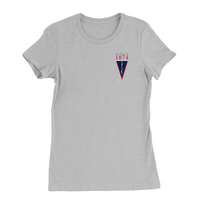Womens Small Solid Athletic Grey Style_T-Shirt