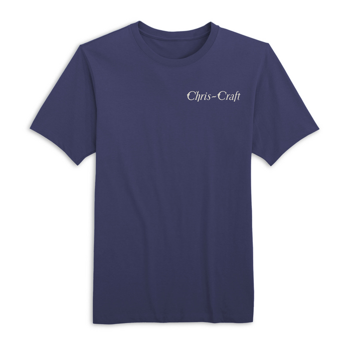 Mens Small Navy Style_T-Shirt