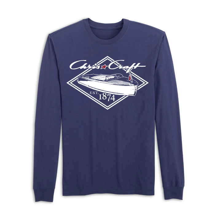 Mens Small Navy Style_Long Sleeve