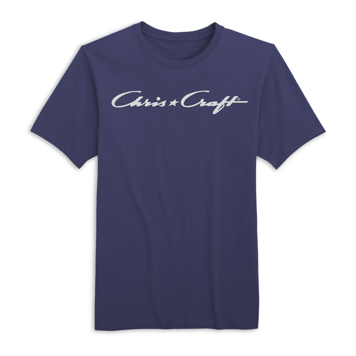 Mens Small Navy Style_T-Shirt