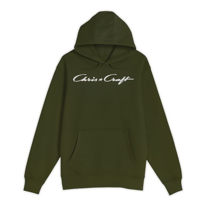 Unisex Small Army Pullover Hooded Sweatshirt