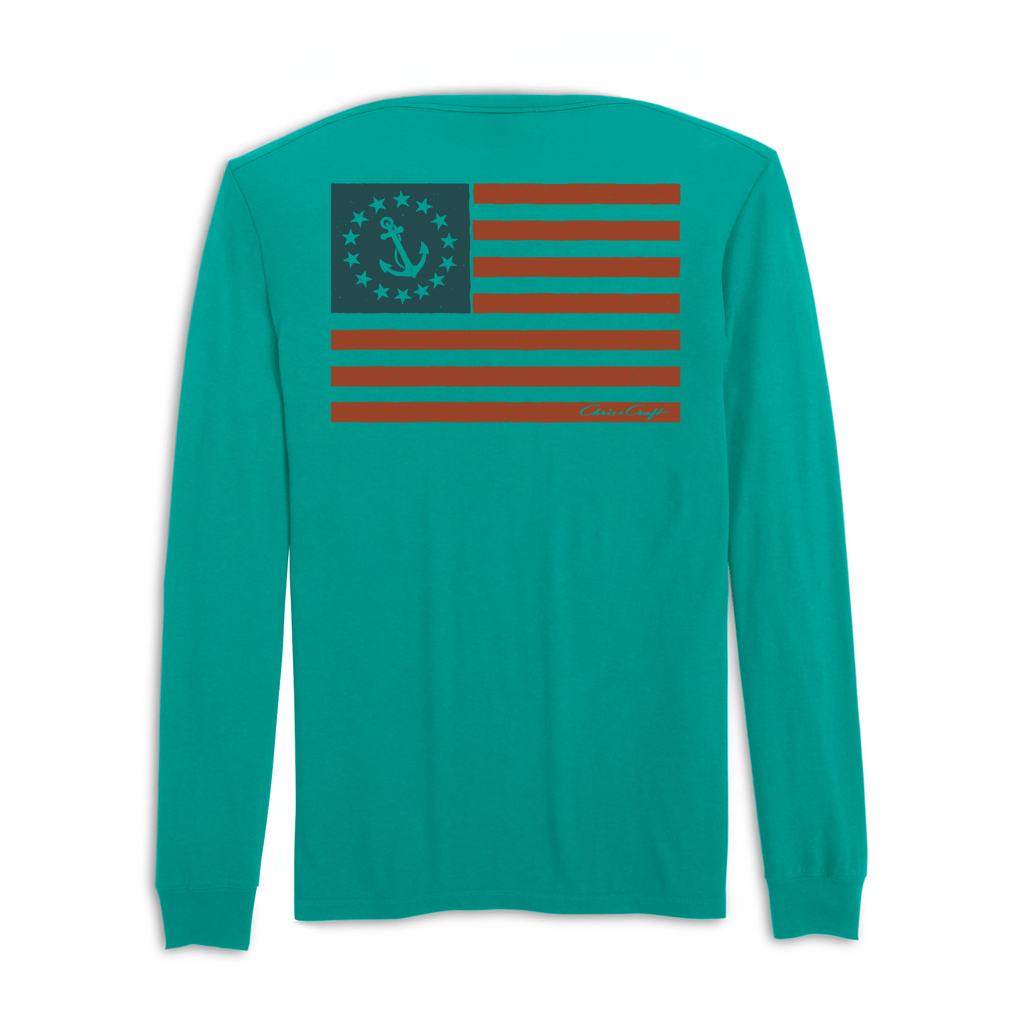 Mens Medium Green Style_Long Sleeve