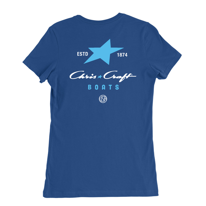 Womens Medium True Royal Style_T-Shirt