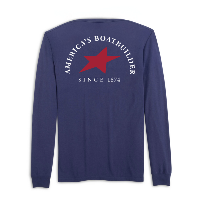 Mens Medium Navy Style_Long Sleeve