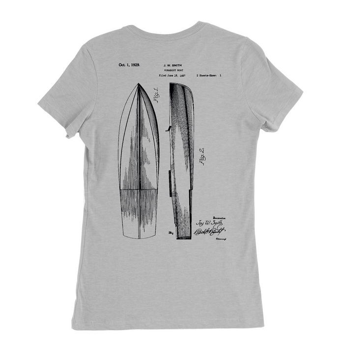 Womens Medium Solid Athletic Grey Style_T-Shirt