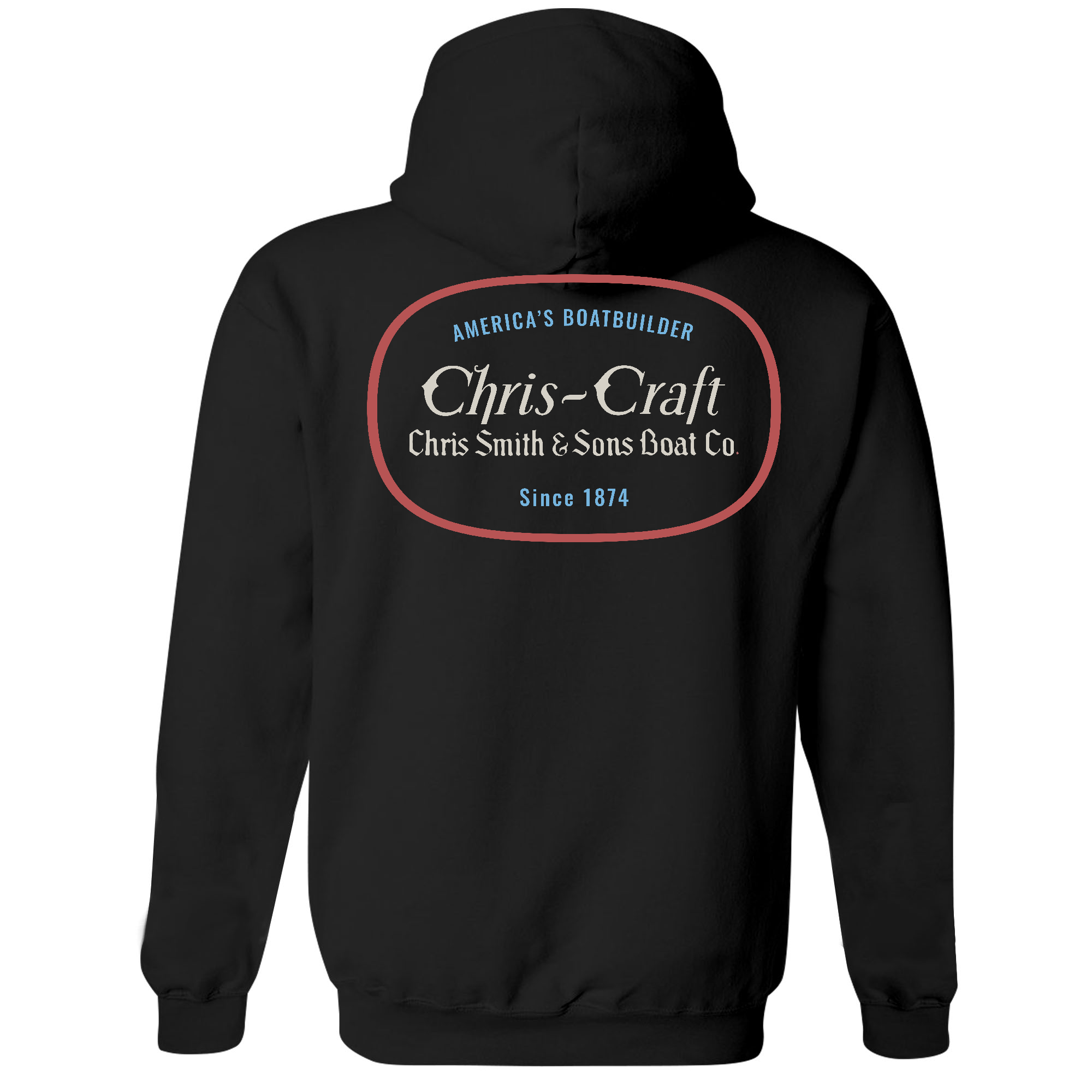 America's Boatbuilder Men's Hoodie