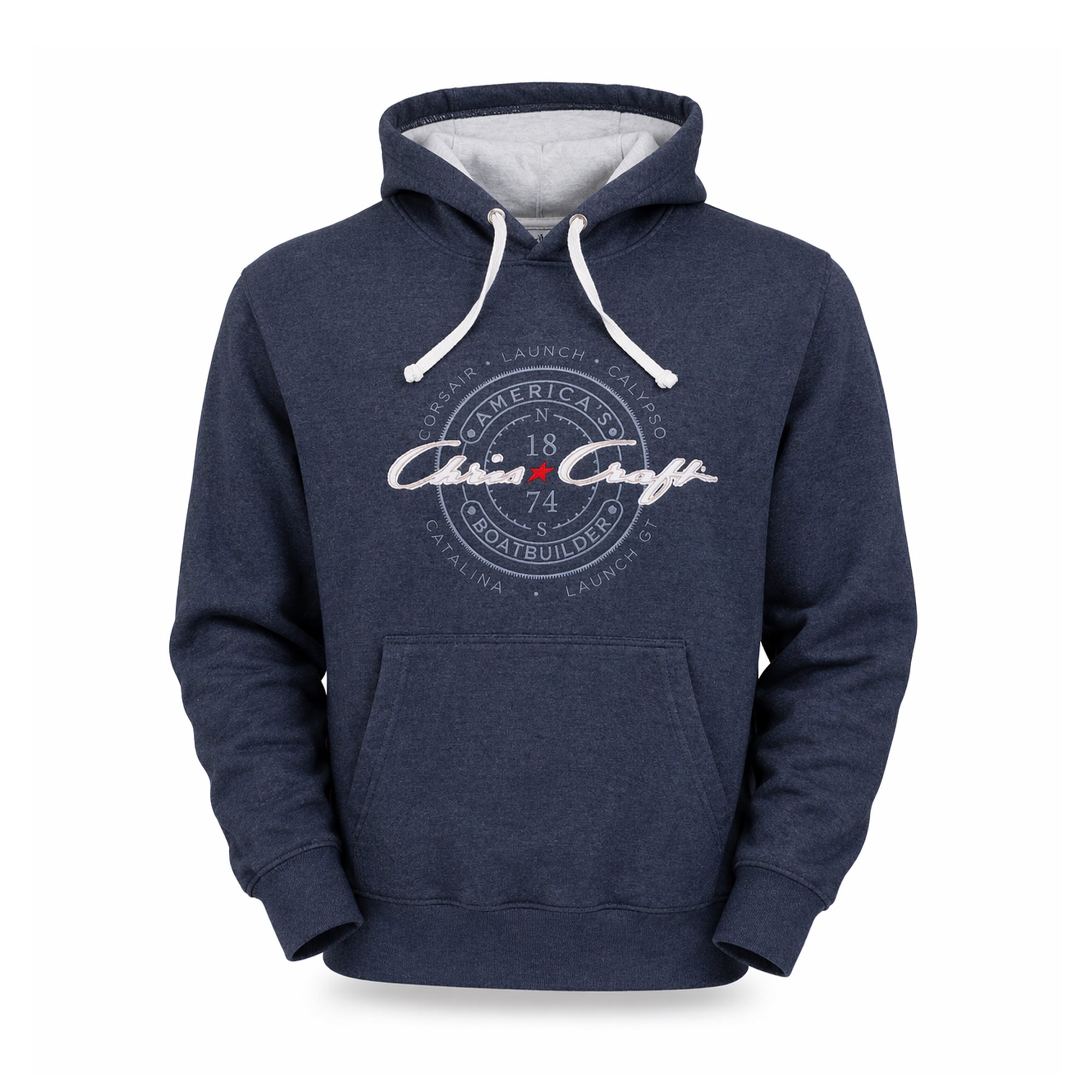 Chris-Craft Heritage Mixed Media Hoodie