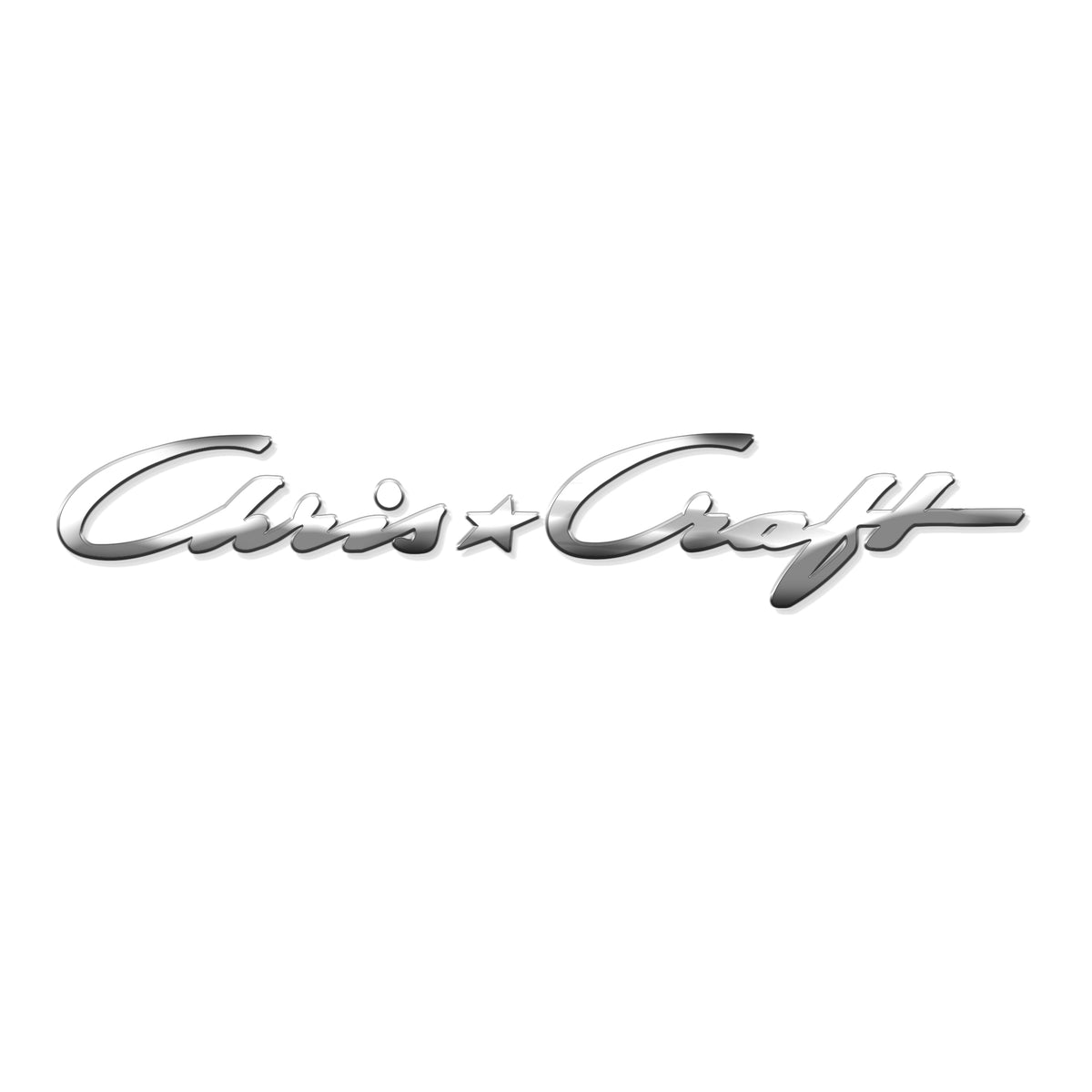 Chris-Craft Logo Chrome Decal