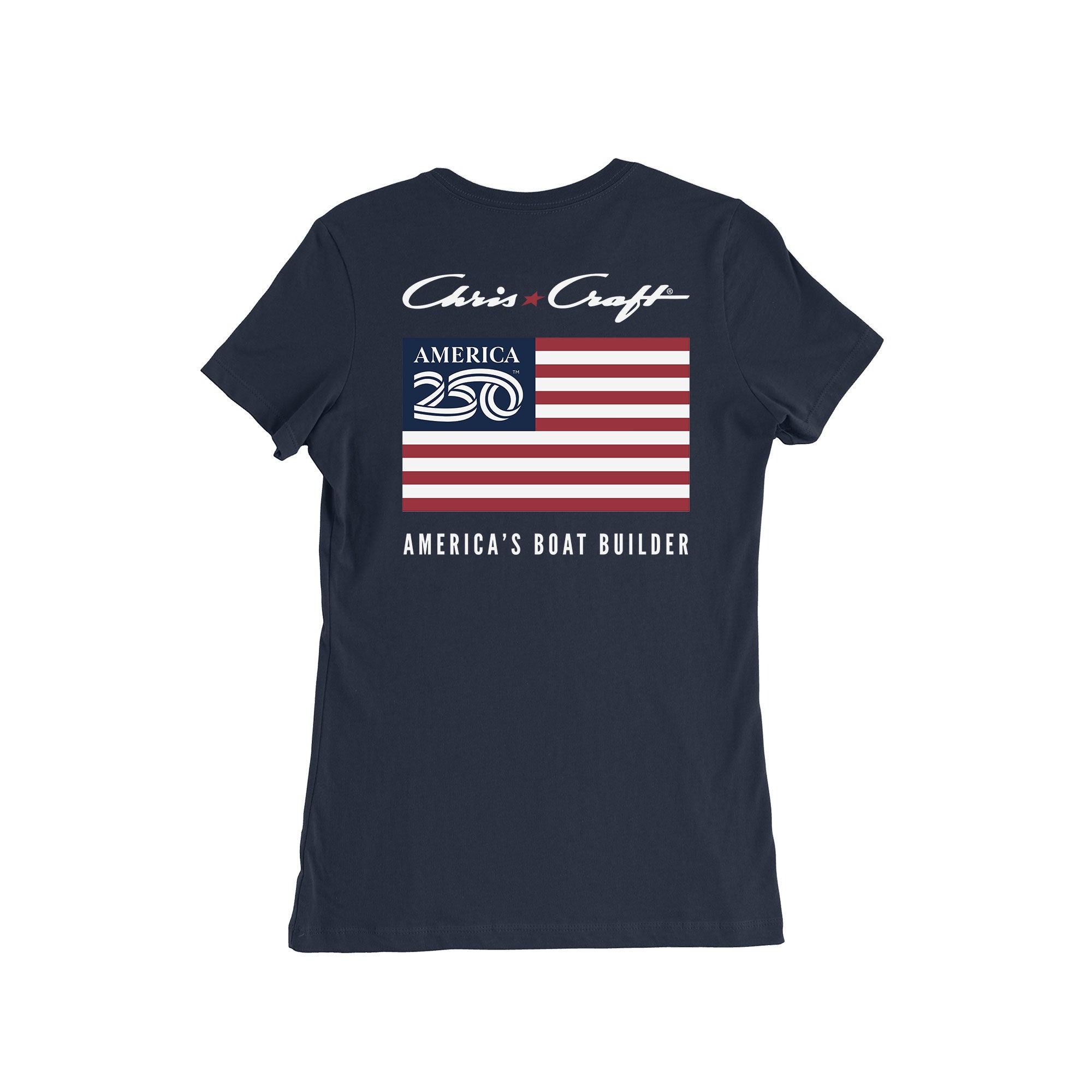 Official America250 + Chris-Craft Women's T-Shirt