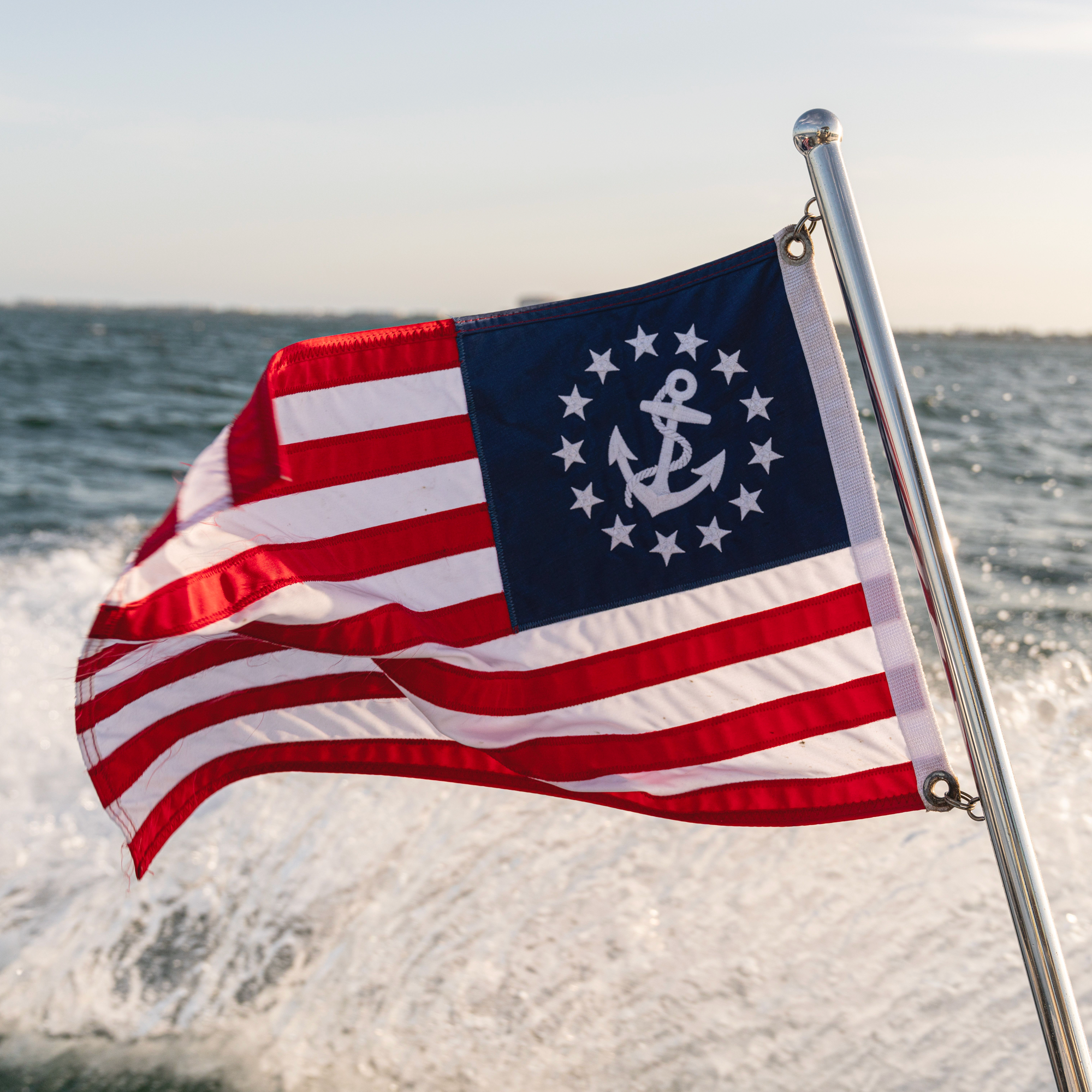 16"x 24" Chris-Craft USA Yacht Ensign Flag