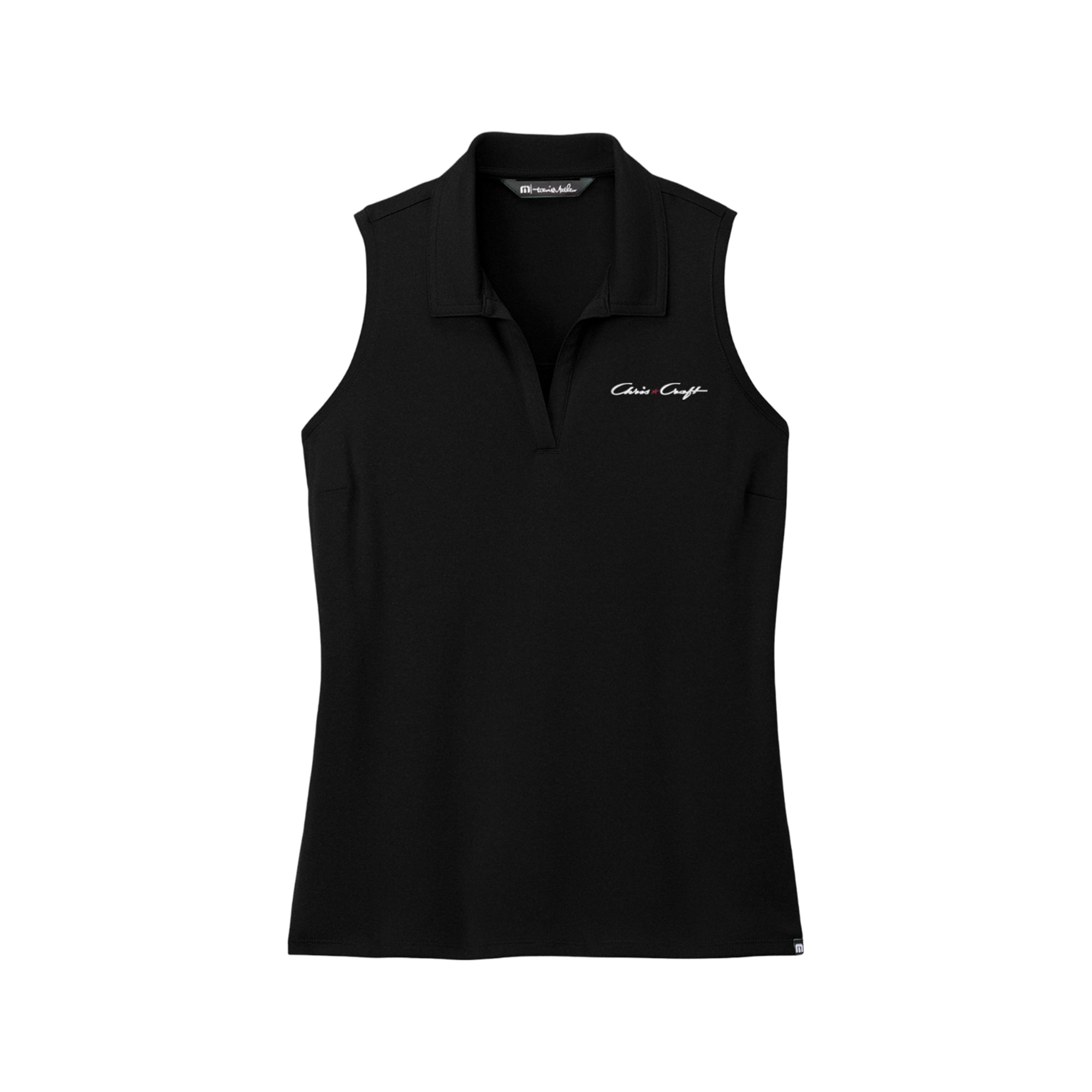 Chris-Craft Women’s Coto Performance Sleeveless Polo by TravisMathew