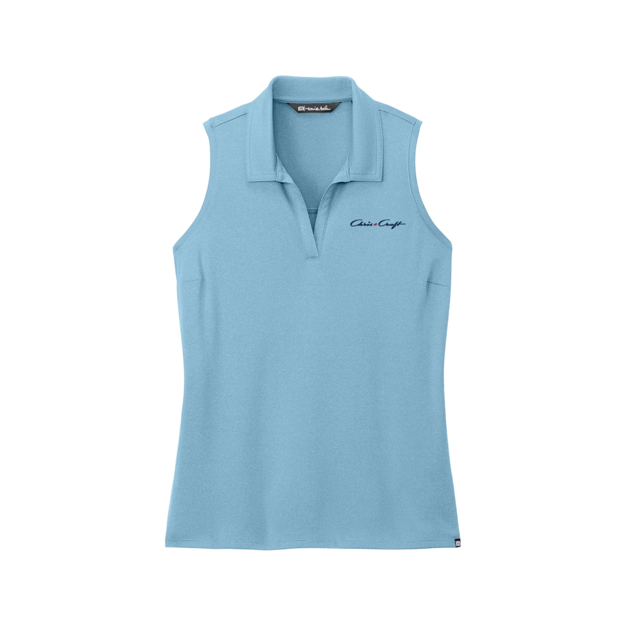 Chris-Craft Women’s Coto Performance Sleeveless Polo by TravisMathew