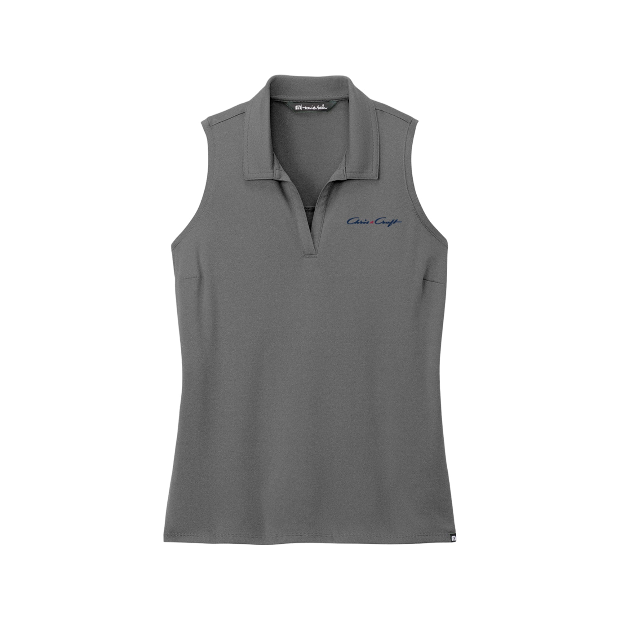 Chris-Craft Women’s Coto Performance Sleeveless Polo by TravisMathew