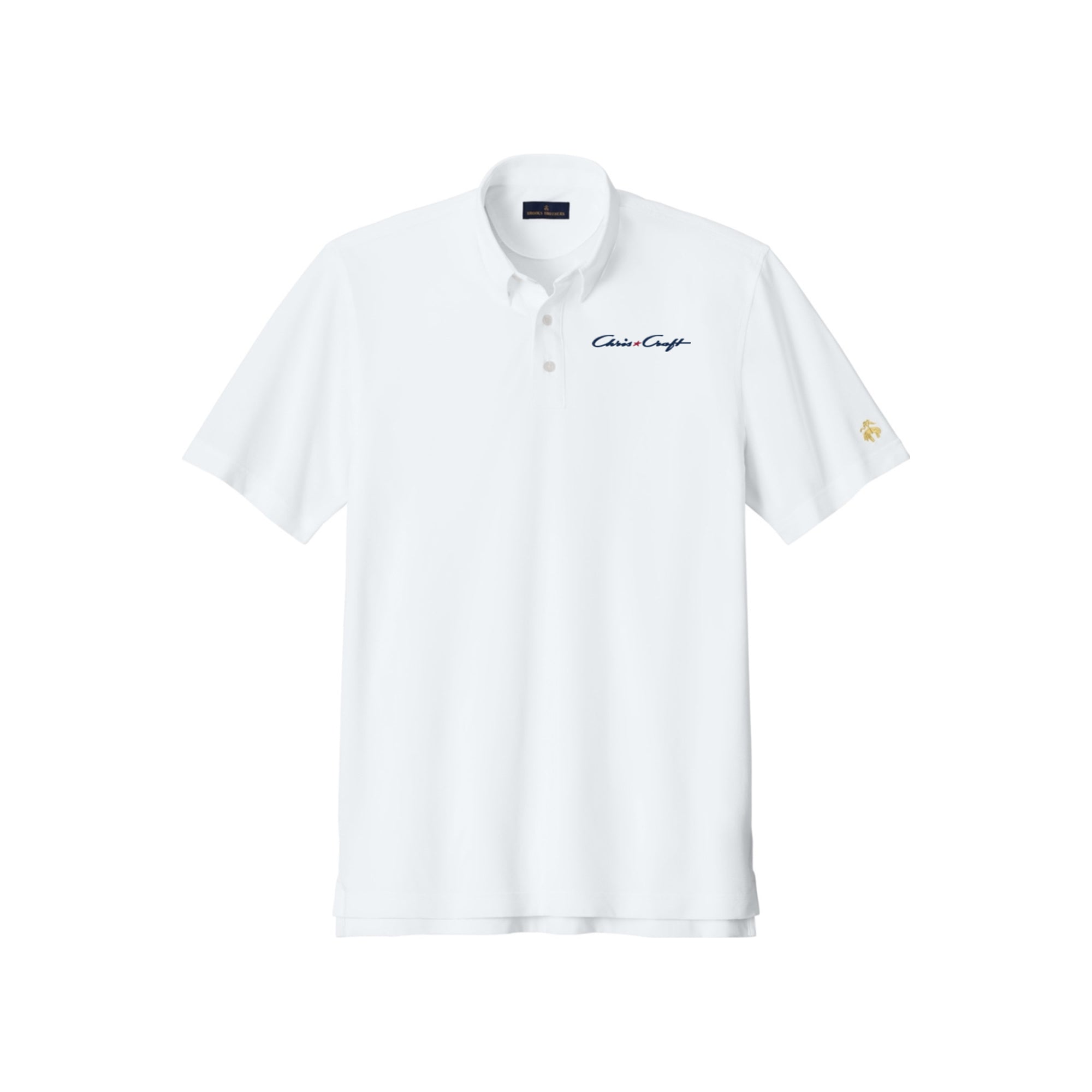 Chris-Craft Men’s Pinpoint Dress Polo by Brooks Brothers®