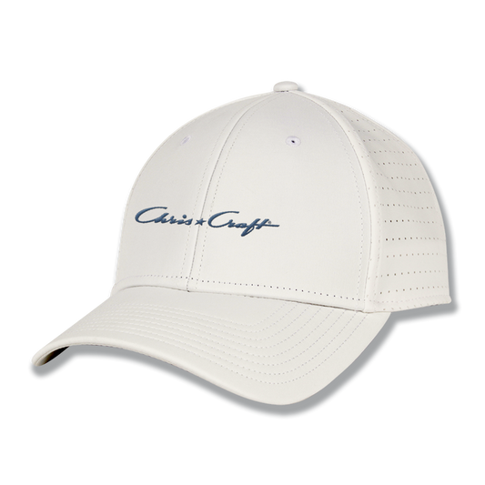 Perforated Gamechanger White Cap