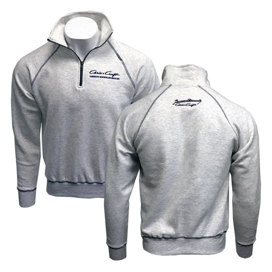 Chris-Craft 1/4 Zip - Classic Logo Embroidered