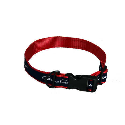 Red Chris-Craft Dog Collar