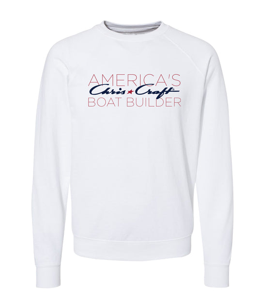 America's Boat Builder Men's Crewneck Sweatshirt