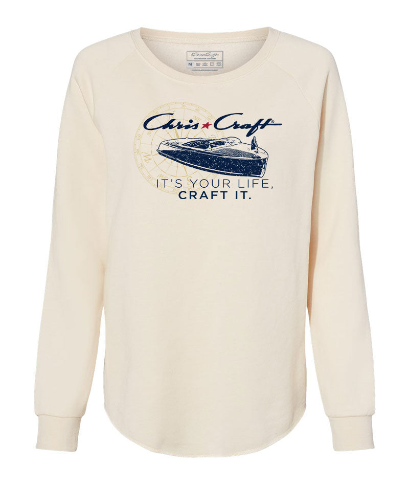 Chris-Craft Craft It Women's Crewneck Sweatshirt