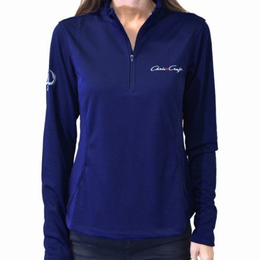 Chris-Craft Ladies Performance 1/4 Zip